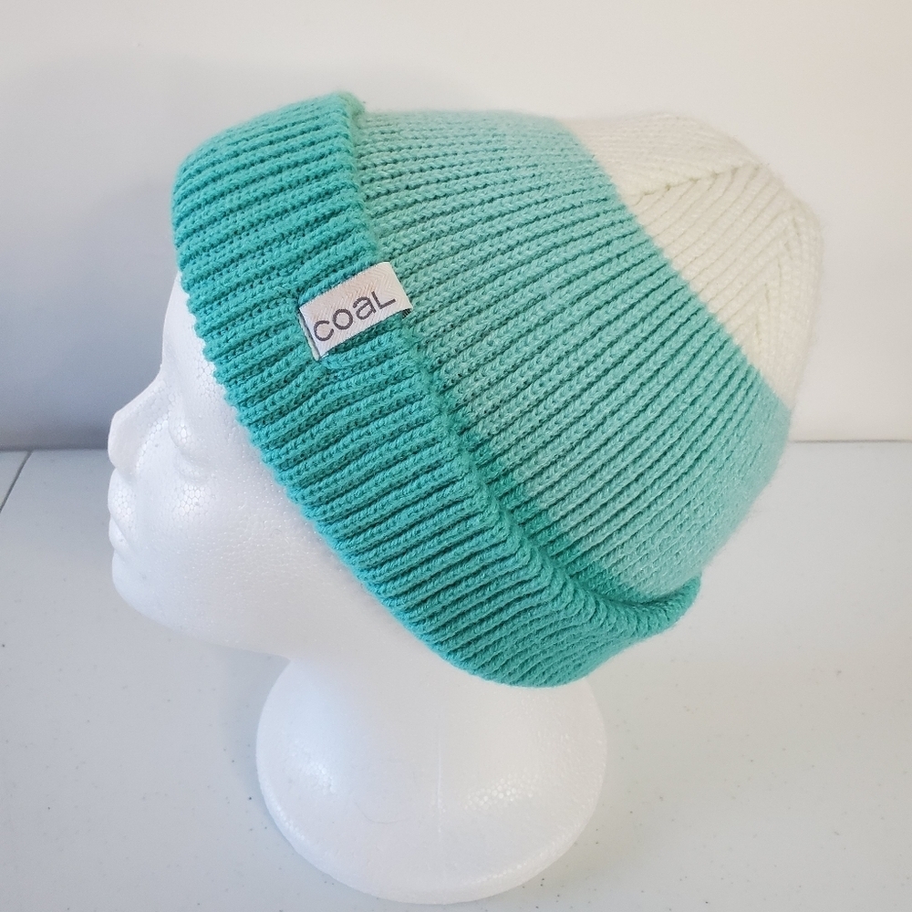 Coal Knit Beanie Colorblocked‎ Thick Skull Cap Winter Hat